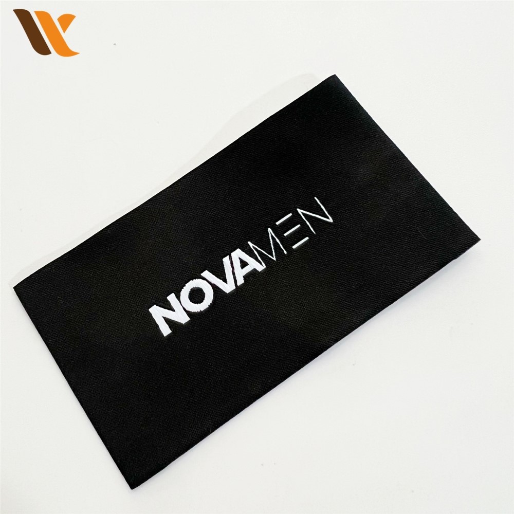 Custom Woven Labels Brand Logo Clothing Label 4