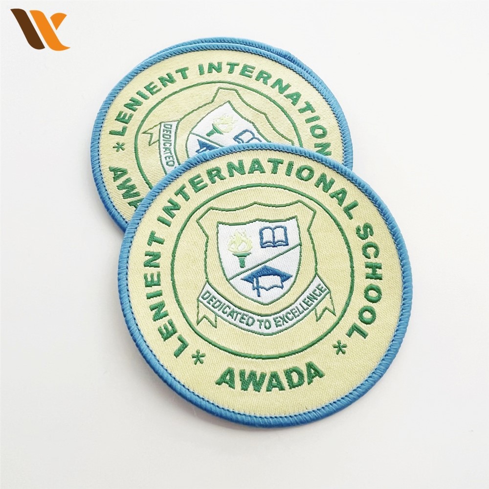 Wholesale School Uniform Custom Woven Patch 3