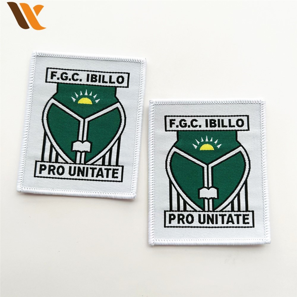 Custom Woven Patch Logo Badge Blothes Patch 3