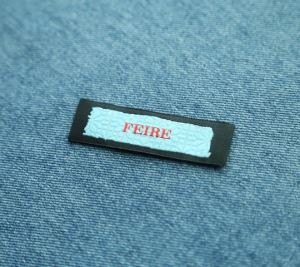 Eticheta personalizată pentru copii Îmbrăcăminte țesută etichetă