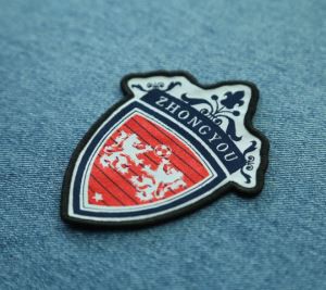 Fier de fotbal Soccer Club țesute Patch