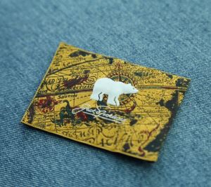 Fancy Woven Label îmbrăcăminte de marcă