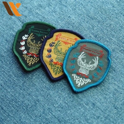 Marca ţesute Patch de haină de insigna