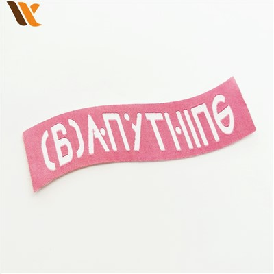Petice țesute cu scrisoare personalizată de designer